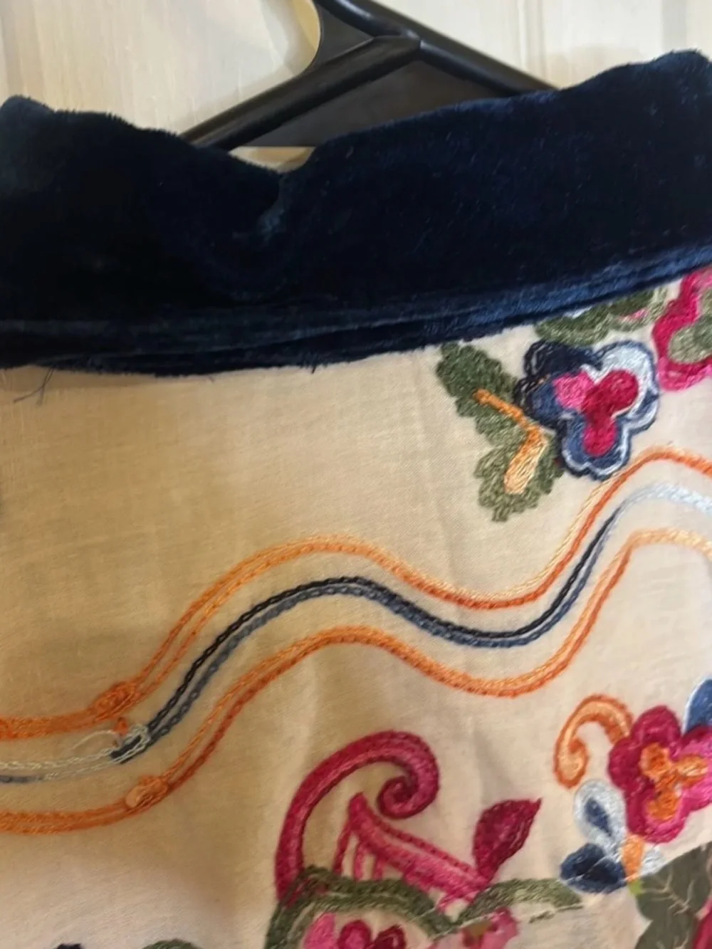 Aratta Shana Embroidered Button-Down Blouse - Picture 4 of 4